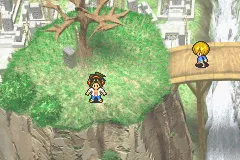 Shaman King: Legacy of the Spirits, Sprinting Wolf gameplay screenshot on GBA