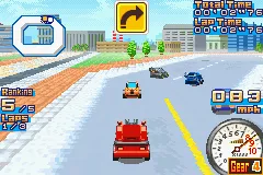 Shifting Gears: Road Trip gameplay screenshot on GBA