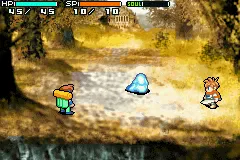 Shining Soul II gameplay screenshot on GBA
