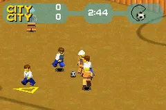 Soccer Mania gameplay screenshot on GBA