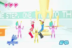 Space Channel 5: Ulala's Cosmic Attack gameplay screenshot on GBA