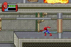 Spider-Man 3 gameplay screenshot on GBA