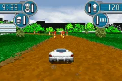 Spy Hunter gameplay screenshot on GBA