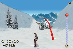 SSX 3 gameplay screenshot on GBA