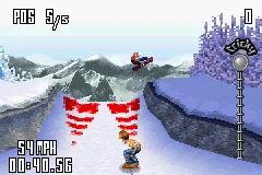 SSX Tricky gameplay screenshot on GBA