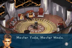 Star Wars: The New Droid Army gameplay screenshot on GBA