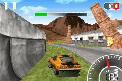 Stuntman gameplay screenshot on GBA