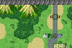 Super Robot Wars J gameplay screenshot on GBA