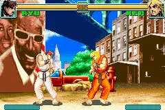 Super Street Fighter II Turbo: Revival gameplay screenshot on GBA