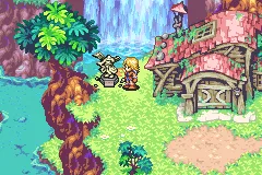 Sword of Mana gameplay screenshot on GBA