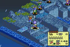 Tactics Ogre: The Knight of Lodis gameplay screenshot on GBA