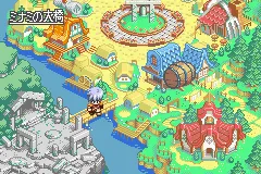 Tales of the World: Narikiri Dungeon 3 gameplay screenshot on GBA