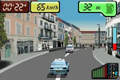 Taxi 3 gameplay screenshot on GBA