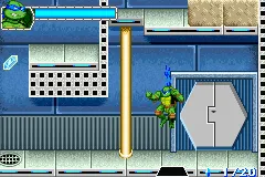 Teenage Mutant Ninja Turtles 2: Battle Nexus gameplay screenshot on GBA