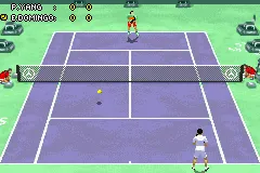 Tennis Masters Series 2003 gameplay screenshot on GBA