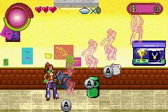 That's So Raven 2: Supernatural Style gameplay screenshot on GBA