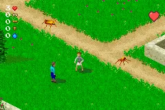 The Bible Game gameplay screenshot on GBA