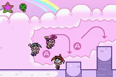 The Fairly OddParents: Shadow Showdown gameplay screenshot on GBA