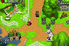 The Hobbit: The Prelude to the Lord of the Rings gameplay screenshot on GBA