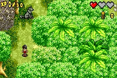 The Jungle Book gameplay screenshot on GBA