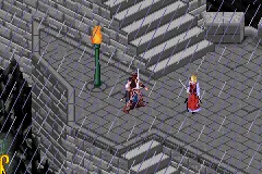 The Lord of the Rings: The Two Towers gameplay screenshot on GBA