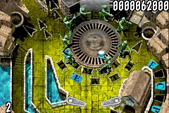 The Pinball of the Dead gameplay screenshot on GBA