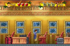 The Polar Express gameplay screenshot on GBA