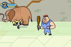 The Powerpuff Girls: Him and Seek gameplay screenshot on GBA