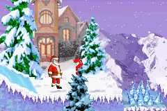The Santa Clause 3: The Escape Clause gameplay screenshot on GBA