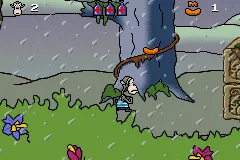 The Wild Thornberrys: Chimp Chase gameplay screenshot on GBA