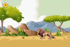 The Wild gameplay screenshot on GBA
