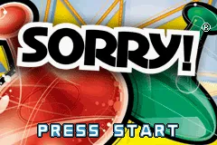Three-in-One Pack: Sorry! + Aggravation + Scrabble Junior gameplay screenshot on GBA