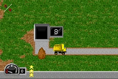 Tonka: On the Job gameplay screenshot on GBA