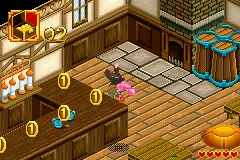 Treasure Planet gameplay screenshot on GBA