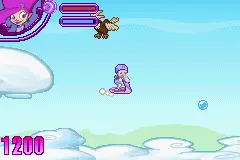 Trollz: Hair Affair! gameplay screenshot on GBA