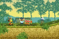 Ty the Tasmanian Tiger 2: Bush Rescue gameplay screenshot on GBA