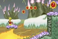 Ty the Tasmanian Tiger 3: Night of the Quinkan gameplay screenshot on GBA