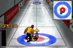 Ultimate Winter Games gameplay screenshot on GBA