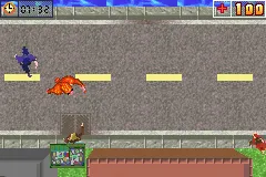 Urban Yeti! gameplay screenshot on GBA