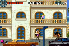 V.I.P. gameplay screenshot on GBA