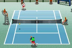 Virtua Tennis gameplay screenshot on GBA