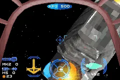 Wing Commander: Prophecy gameplay screenshot on GBA