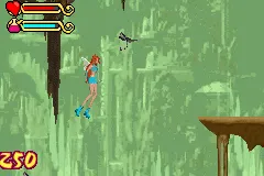 Winx Club: Quest for the Codex gameplay screenshot on GBA
