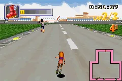 X-Bladez: Inline Skater gameplay screenshot on GBA