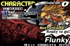 Yggdra Union gameplay screenshot on GBA