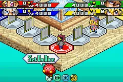 Yu-Gi-Oh! Destiny Board Traveler gameplay screenshot on GBA