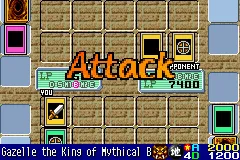 Yu-Gi-Oh! The Eternal Duelist Soul gameplay screenshot on GBA