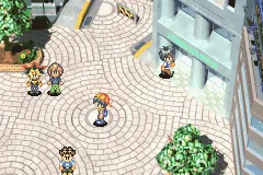 Yu-Gi-Oh! The Sacred Cards gameplay screenshot on GBA