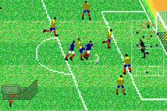 Zidane Football Generation 2002 gameplay screenshot on GBA