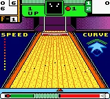 10 Pin Bowling gameplay screenshot on GBC